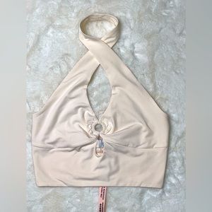 Oh Polly - Crop Top - Open Back - Small / 6 US - New with Tag -Perfect Condition